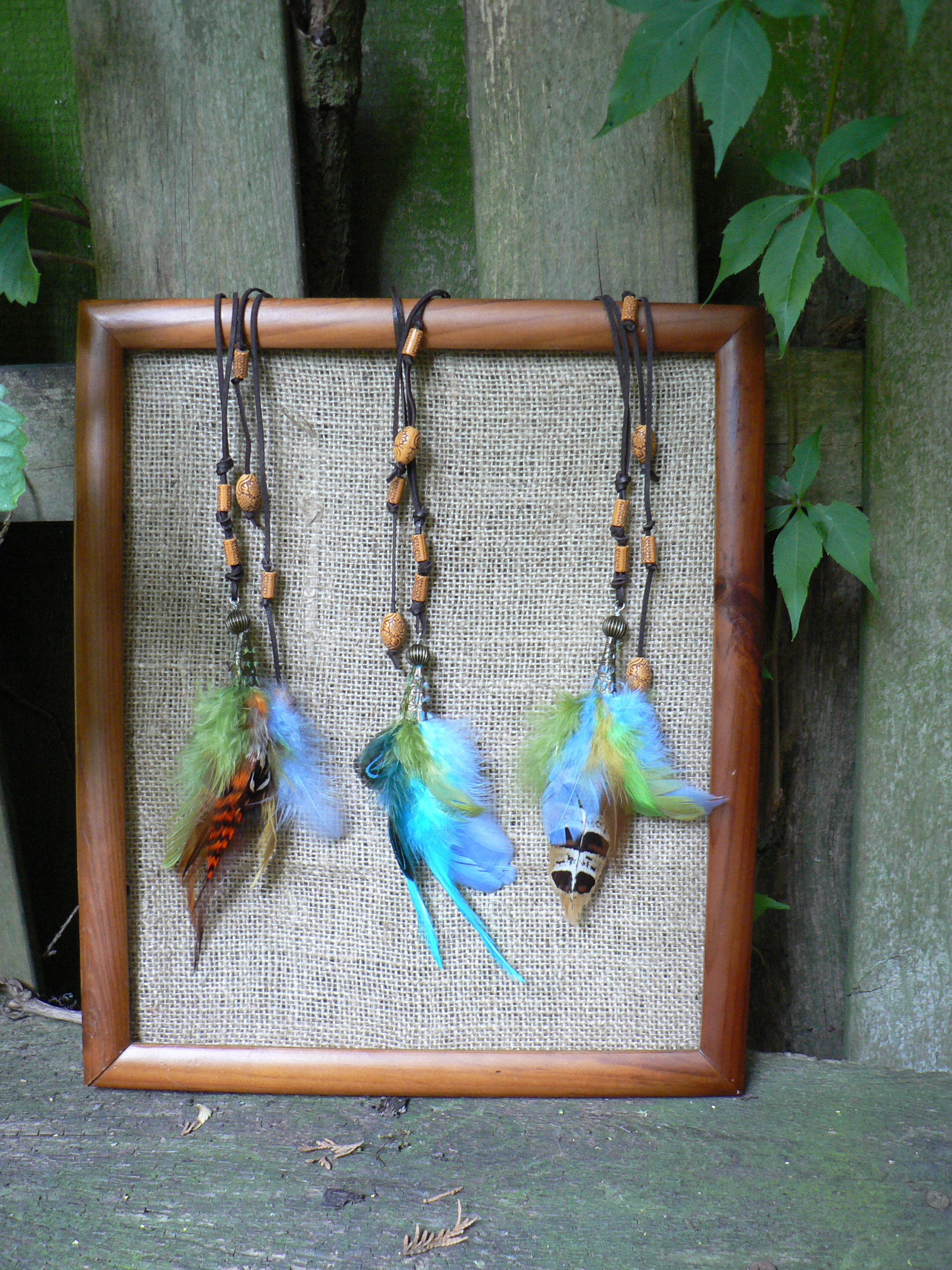 PEŘÍČKOVÝ VLASOVÝ CLIP - PRODÁNO 